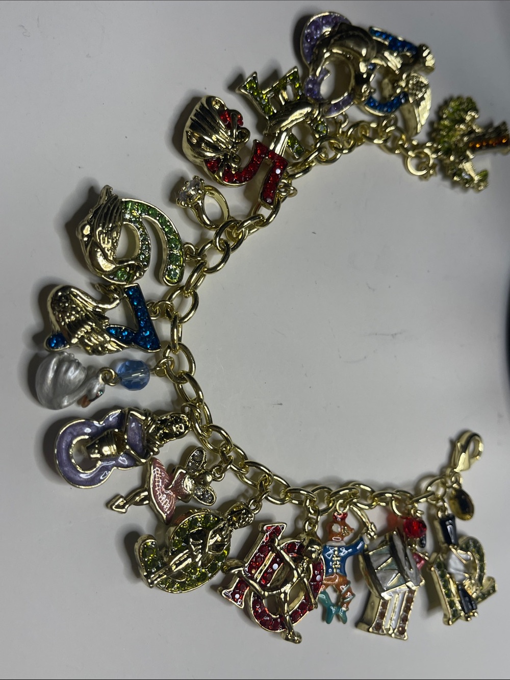 Kirks Folly 12 Days of Christmas Charm Bracelet
